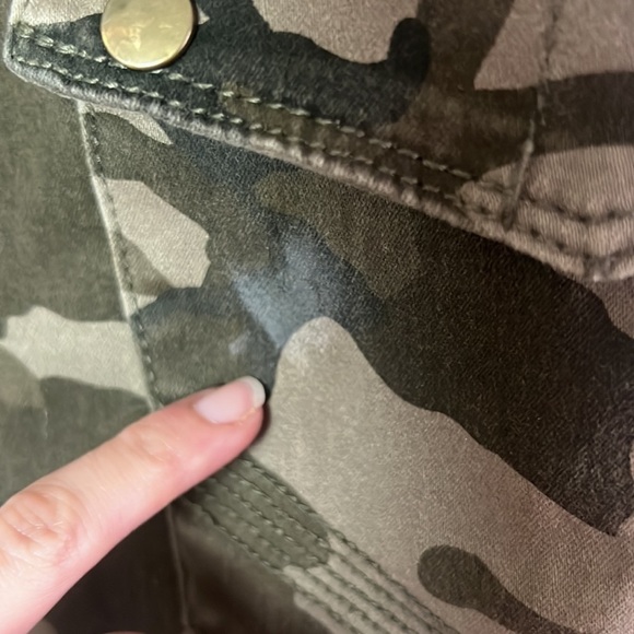 Ym Inc Low Rise Skinny Fit Military Camo Jeans Size 3 - Picture 16 of 16